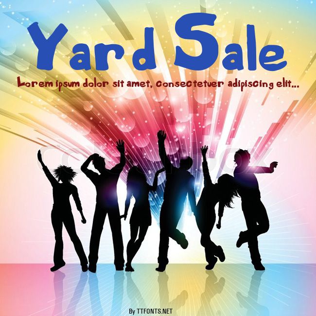 Yard Sale example
